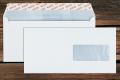 [30798] Briefhüllen mit Fenster C6/5 114x229 mm Haftklebend Hochweiß 100 g/qm